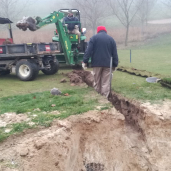 Arreglo de los bunkers y drenajes