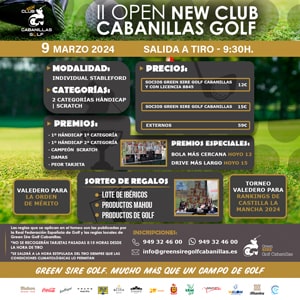 II Open New Club Cabanillas Golf 2024