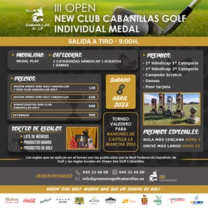 III Open New Club Cabanillas Golf v