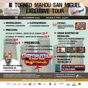 III TORNEO CIRCUITO MAHOU SAN MIGUEL