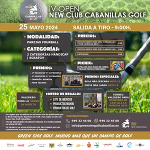 IV Open New Club Cabanillas Golf