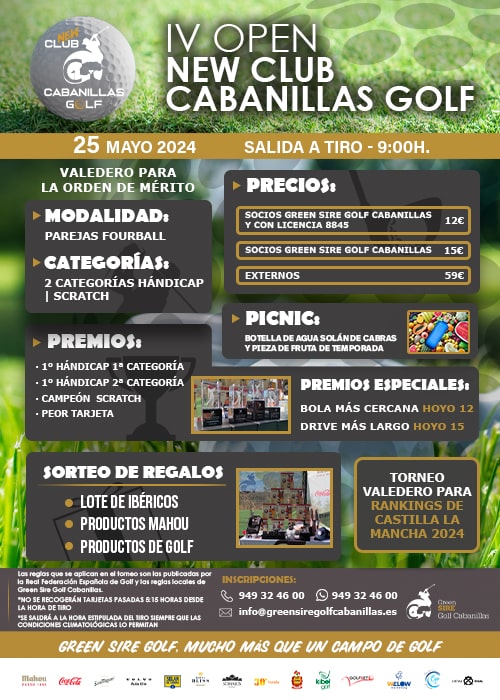 IV Open New Club Cabanillas Golf