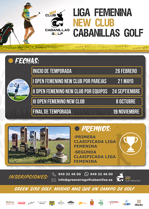 Liga Femenina New Club Cabanillas Golf Cambios