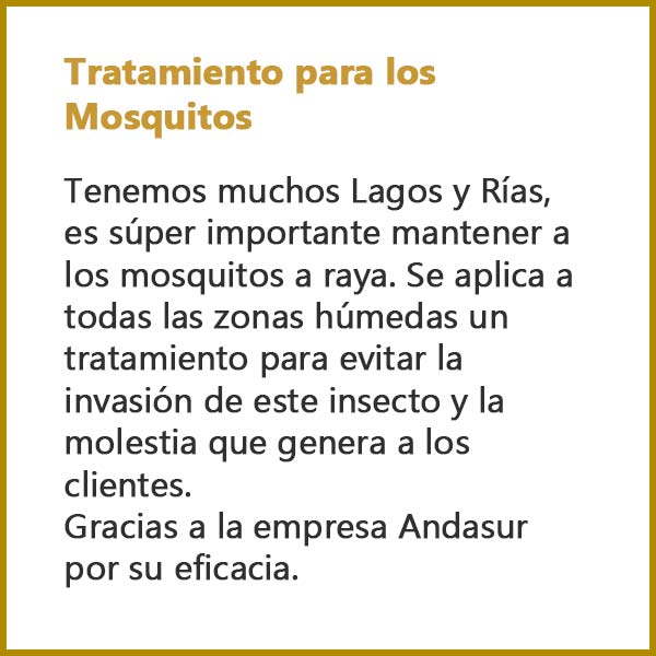 Tratamiento mosquitos