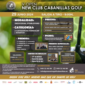 V Open New Club Cabanillas Golf