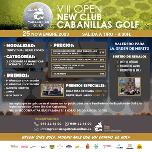 VIII Open New Club Cabanillas Golf