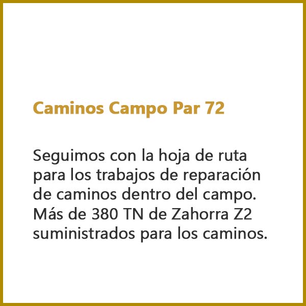 Caminos Campo Par 72